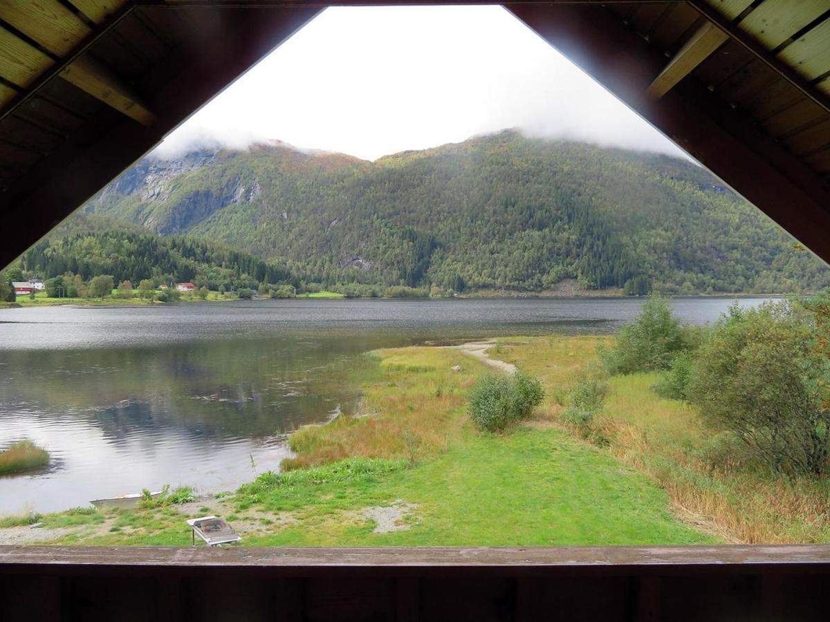 Kalvatn Turistsenter Villa Austefjorden Bagian luar foto